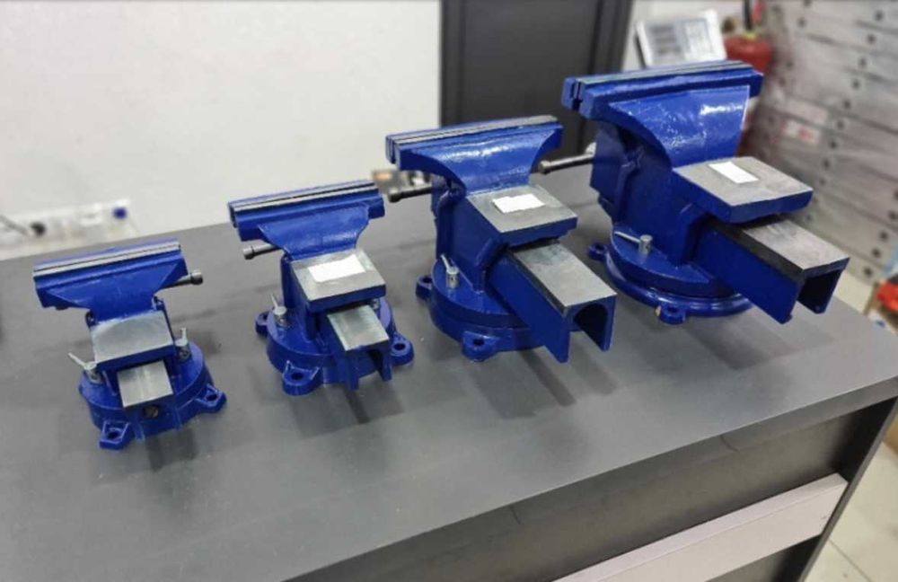 Тиски 125 150 200мм тиски поворотные лещата тиски слесарные