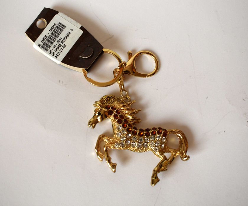 Blelok Koń z cyrkoniami z Dubaju 7,5 cm.