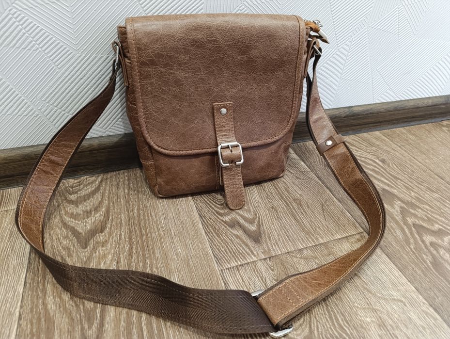 Сумка чоловіча шкіряна