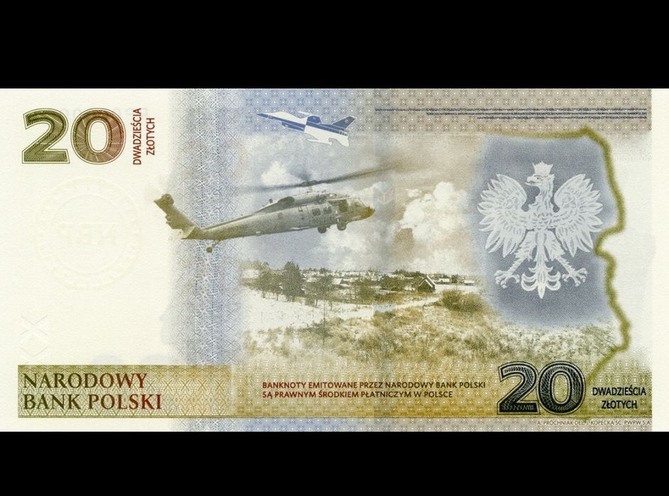 20 złotych Ochrona polskiej granicy wschodniej