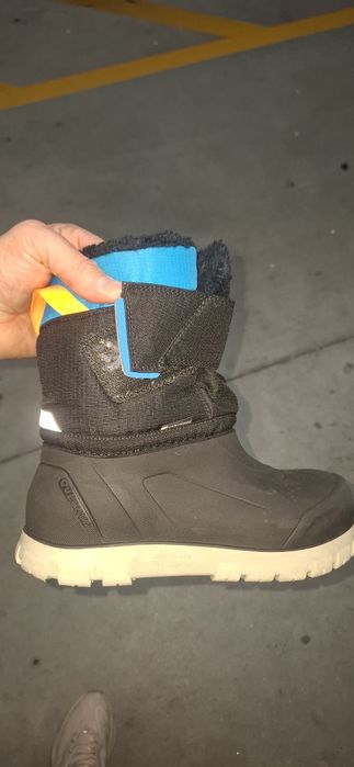 Botas caminhada neve quentes rapaz