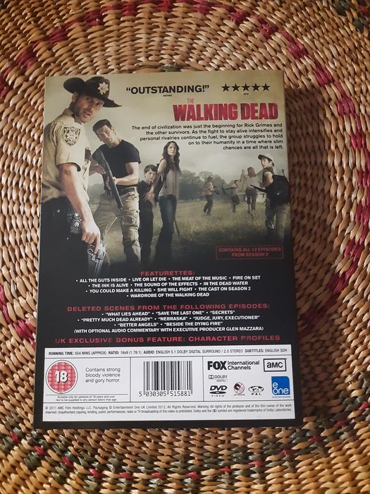DVD z serialem The Walking dead - The Complete second sezon