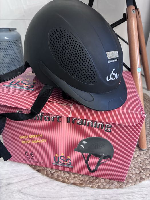 Kask jeździecki USG