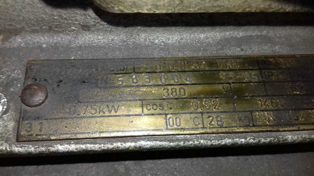 Silniki elektryczne 100 C np. do suszarni