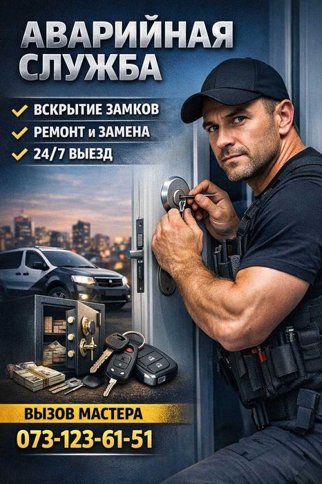 Відкриваємо будь-які замки швидко та без пошкоджень Харків