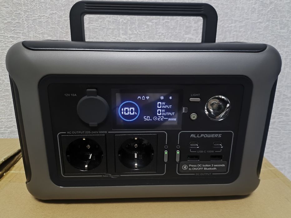 Зарядна станція Allpowers R600 600W 299Wh LiFePO4