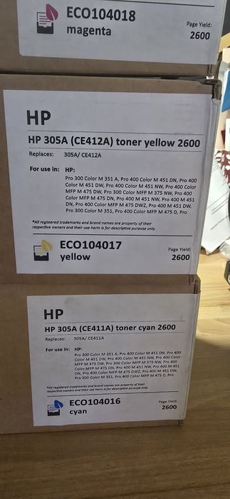 Zestaw zamienników tonerów do drukarek HP