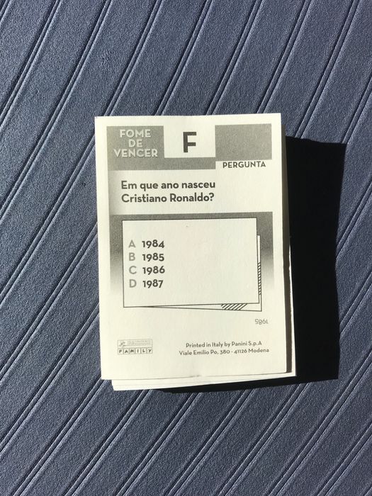 Cromos fome de vencer 2022-23