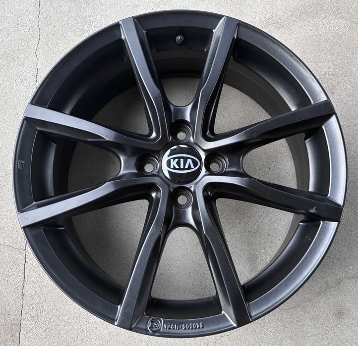 MAK felgi aluminiowe 17 cali 4 x 100 oryginalne w super stanie czarna satyna do wielu aut