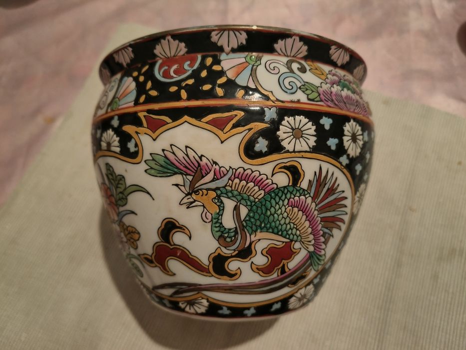 Vaso/ cachepot Chinês de Porcelana