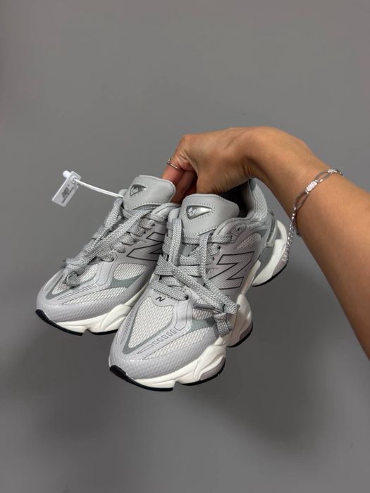 Жіночі кросівки NEW BALANCE 9060 RAINCLOUD SLATE GREY нью баланс сірі