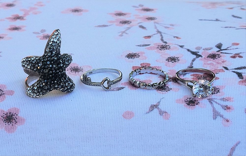 Кольцо, серебро 925