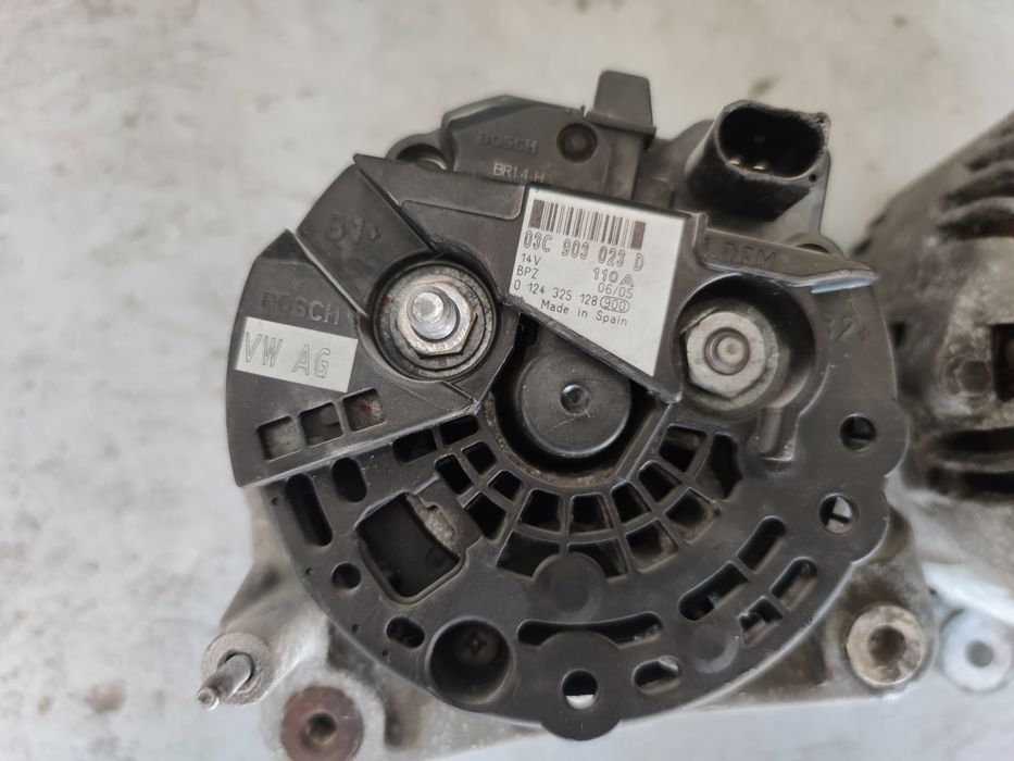 Генератор bosch 110a 180a passat b6 caddy touran 03C903023D 021903026L