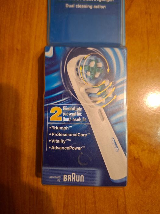 Końcówki Oral-B Dual Clean do szczoteczek elektrycznych
