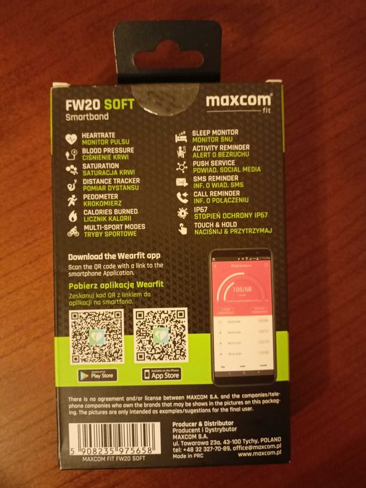 Opaska Maxcom FW20 Soft