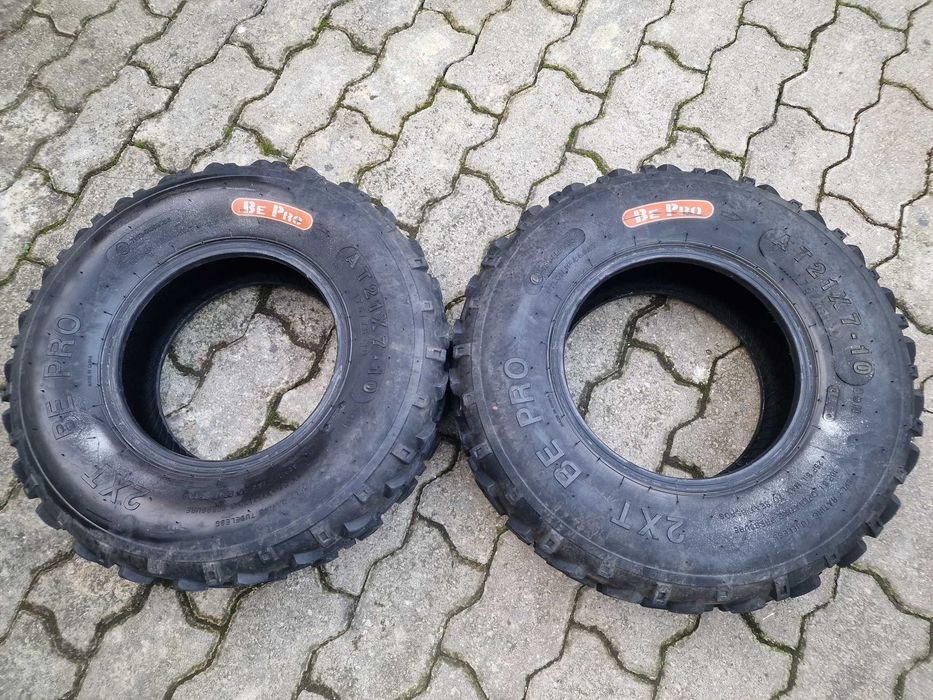 2 pneus Be Pro 21X7-10