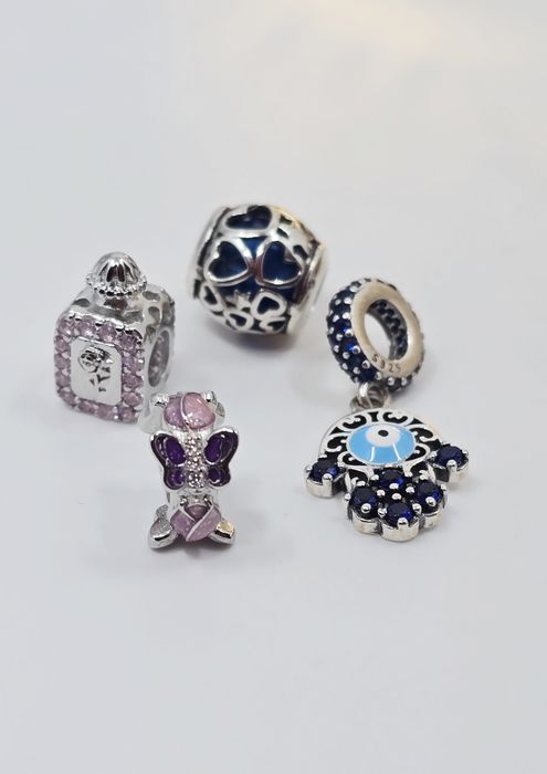 Srebrne charmsy próba 925 2 szt