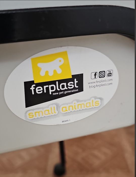 Клітка для морських свинок Ferplast Cavie 80 + підставка на колесах