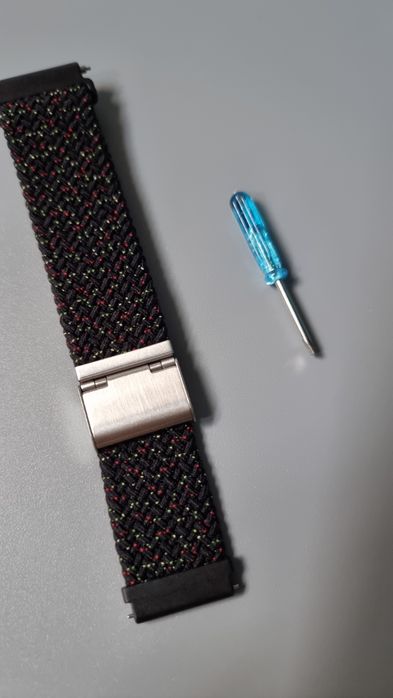 22mm pleciony pasek Solo Loop do Samsung Galaxy Watch 3 45mm