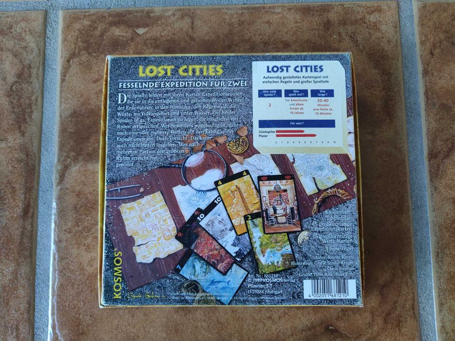 Jogo Lost Cities