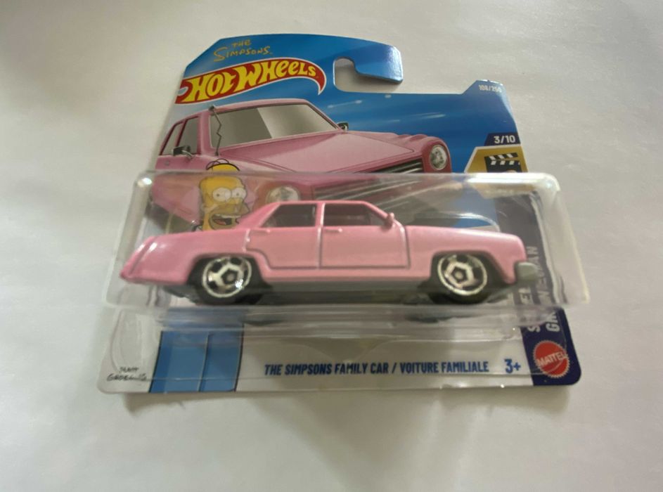 Hot wheels The Simpsons Family Car/Voiture Familiale