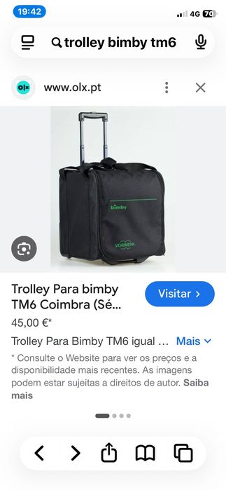 Trolley bimby TM5 TM6