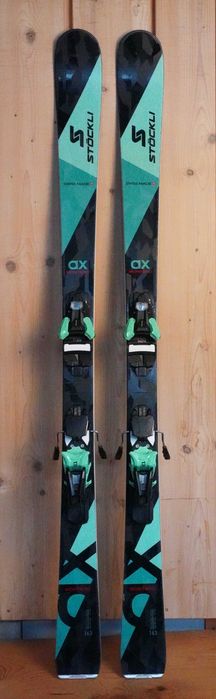 Narty Stockli Montero Ax, długość 163 cm, model 2023, używane