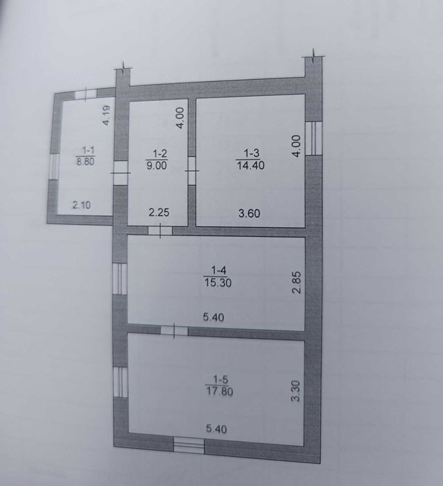 Продам часть дома со своим двором в Одесской области ( Лиманское)