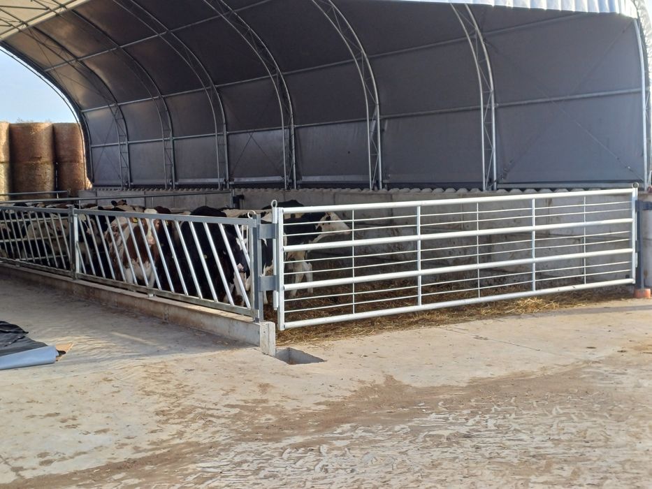 Bramy płoty przegrody dla bydła koni