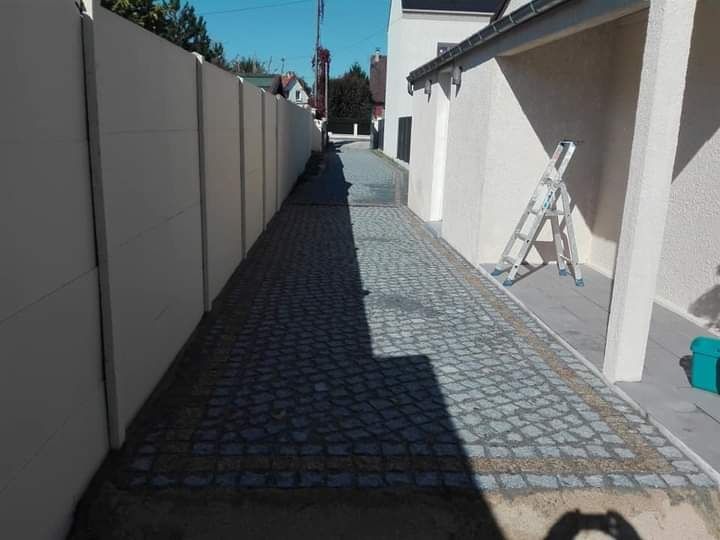 Faço serviço de calceteiro