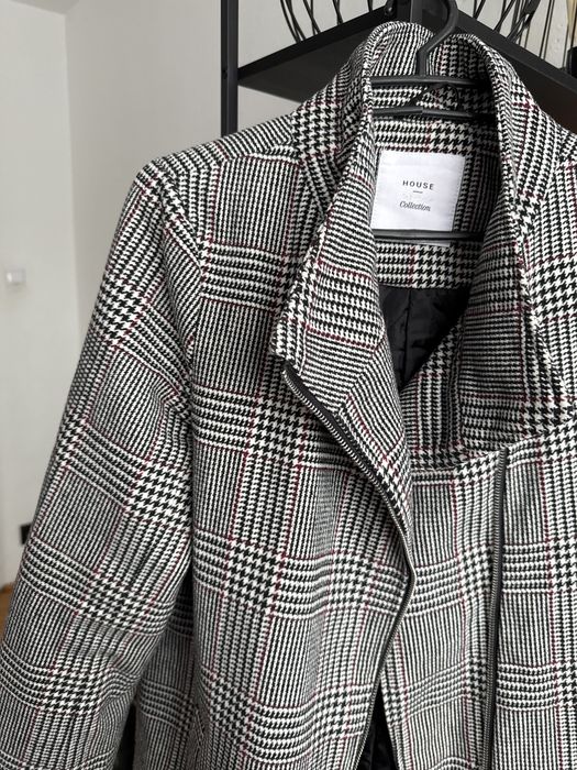 Płaszczyk kurtka House pepitka