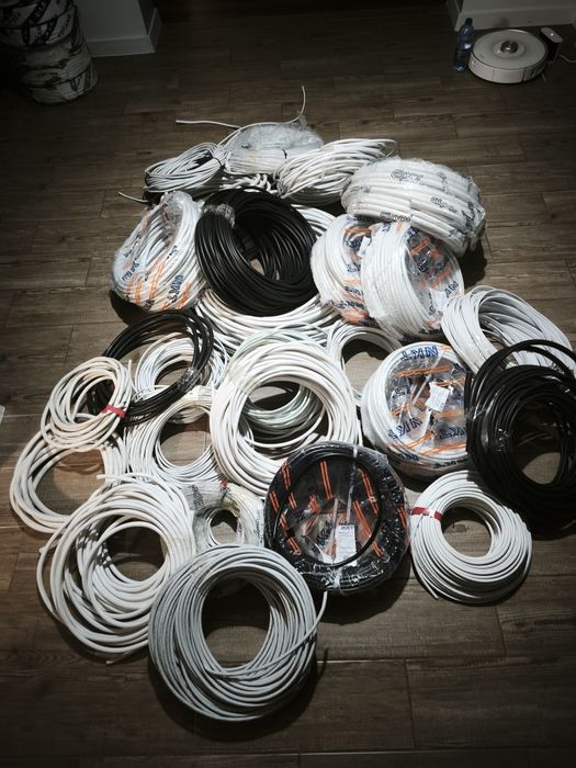 Kabel przewód różne rodzaje 3x1,5 3x2.5 4x1.5 5x1,5 5x2.5 5x4 5x6
