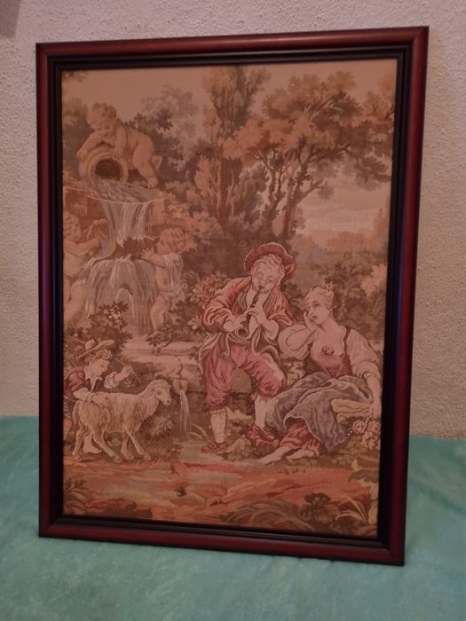 Quadro Antigo medidas nas fotos