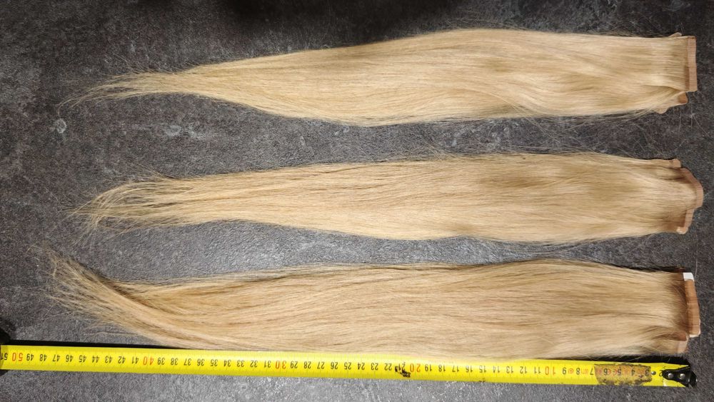 Włosy doczepiane metoda kanapkowa Tape In 45 cm