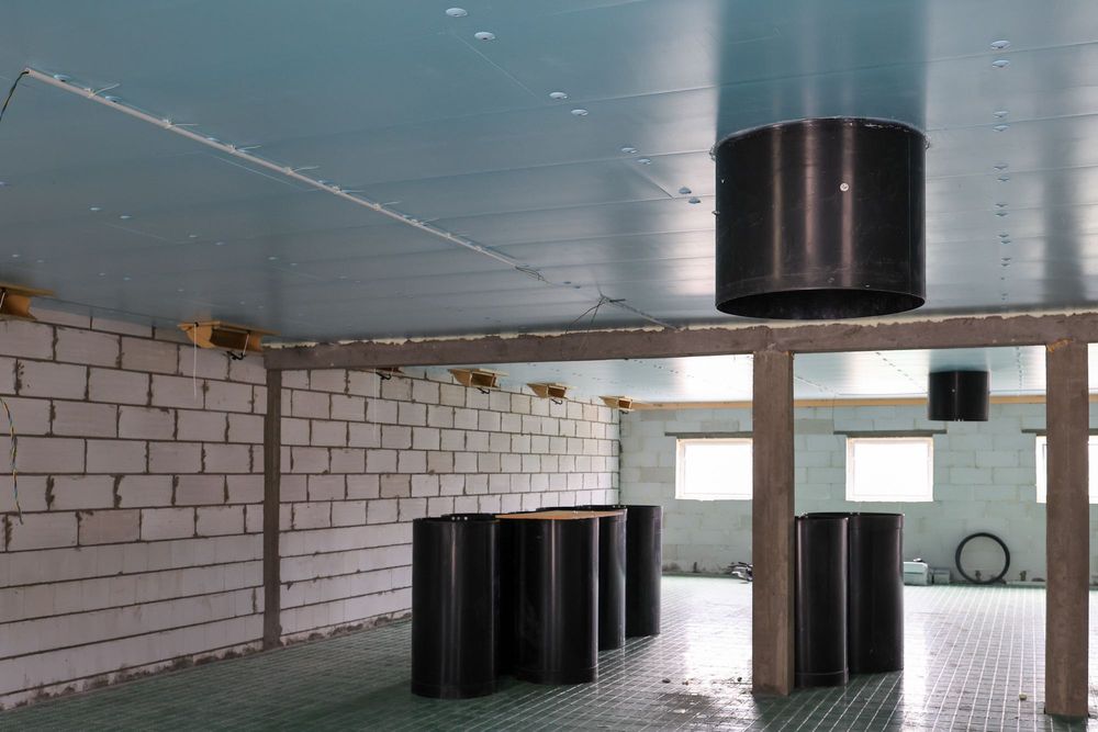 Izolacja Sufitu Dachu Stropu Odchowalni Świń Płyta Styrodur XPS AGRO