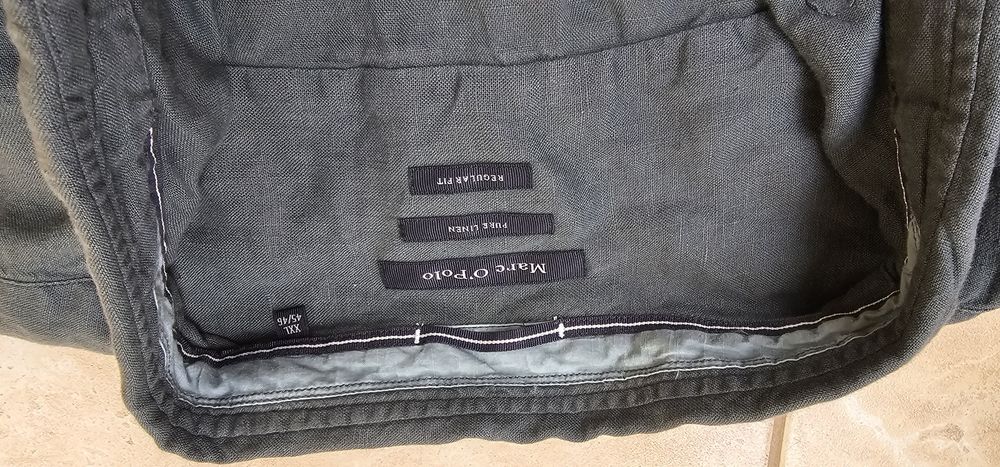 Okazja..MARCO POLO nowa lniana koszula męska rozmiar XXL z metkami