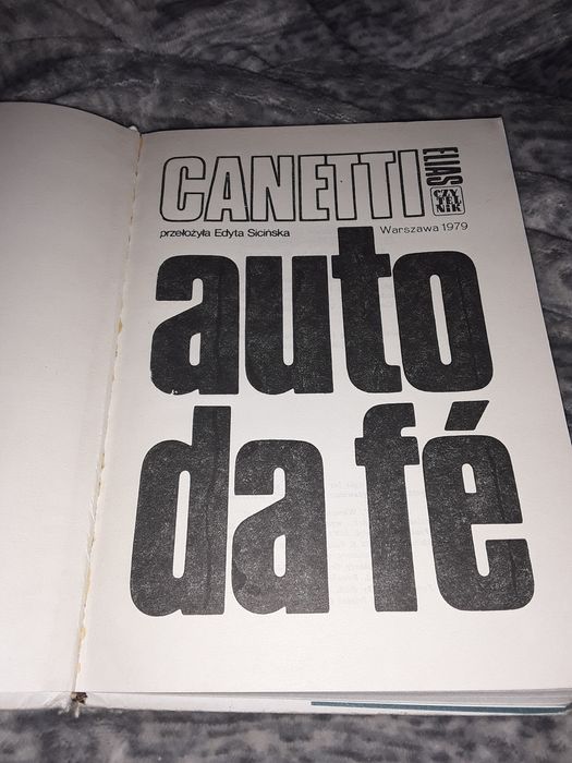 Auto da fe Canetti