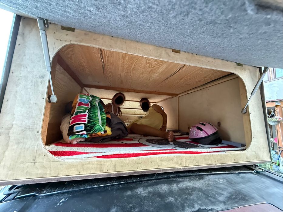 Land rover Range rover Box spanie diy L322 minikamper