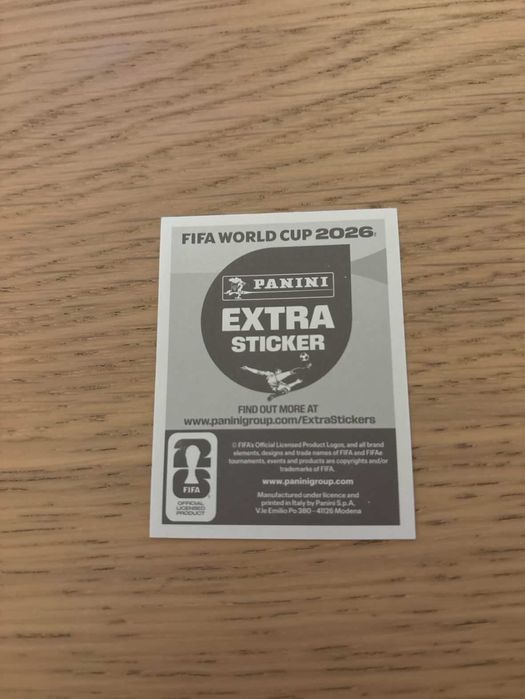 Cristiano Ronaldo Extra Sticker Silver