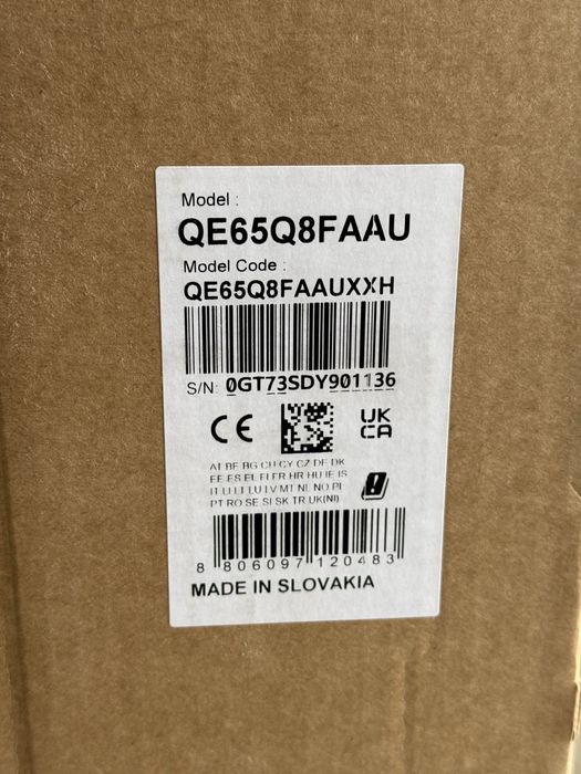 Телевізор Samsung QLED 43Q8F, 50Q8F, 55Q8F, 65Q8F, 75Q8F, 85Q8F (2025)