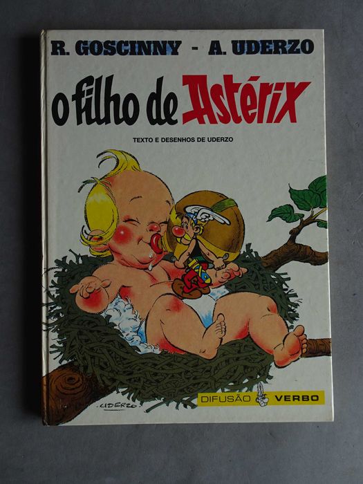 Livro Verbo Astérix - O filho de Astérix (capa dura)