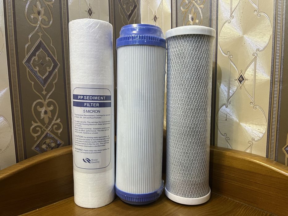 Комплект улучшенных фильтров- картриджей для воды LION ( Турция)