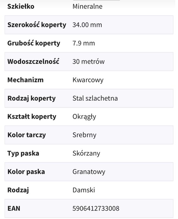 Zegarek podwójny damski Bisset Noa VI