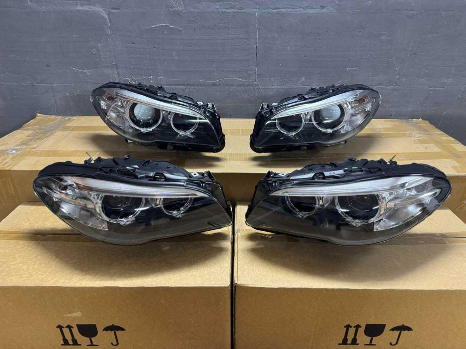 фари бмв Ф10 14-17 Bi-xenon з блоками комплект Фара BMW F10 новая bmw
