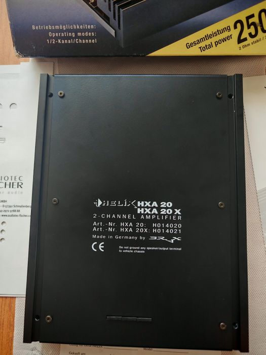 UNIKAT! Helix HXA 20 BOX | Stan Fabryczny | 100% Oryginał | BRAX SQ