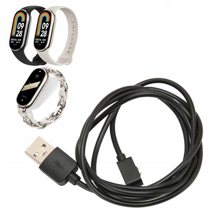 Ładowarka kabel smartwatch do xiaomi mi band 8, spp669