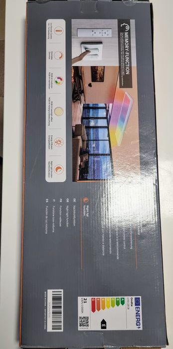 Panel sufitowy led z pilotem 58/20