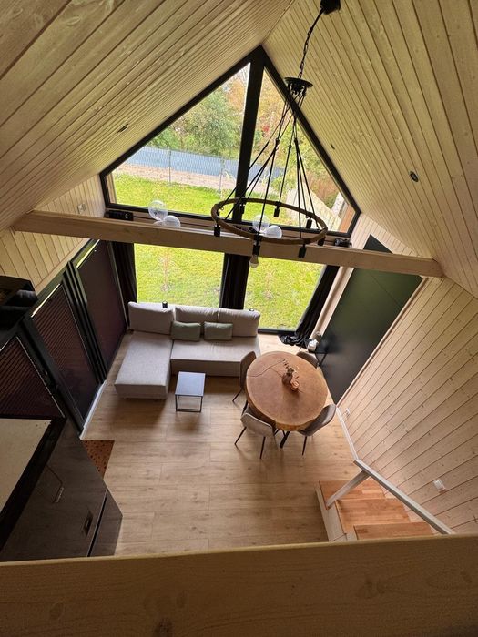 Domek mobilny drewniany szkieletowy