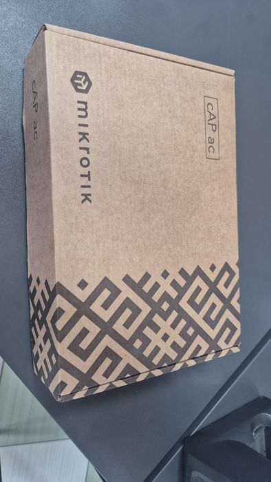 Mikrotik CAP AC ( Кабель живлення, + ПОЕ Інжектор )