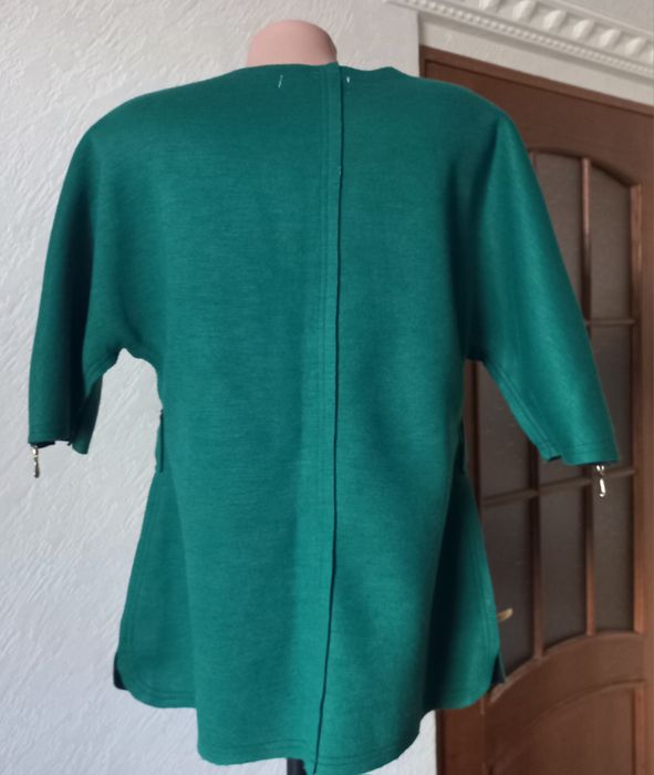 Стильний жіночий піджак зеленого кольору 48р